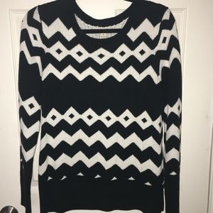 Black & White Sweater